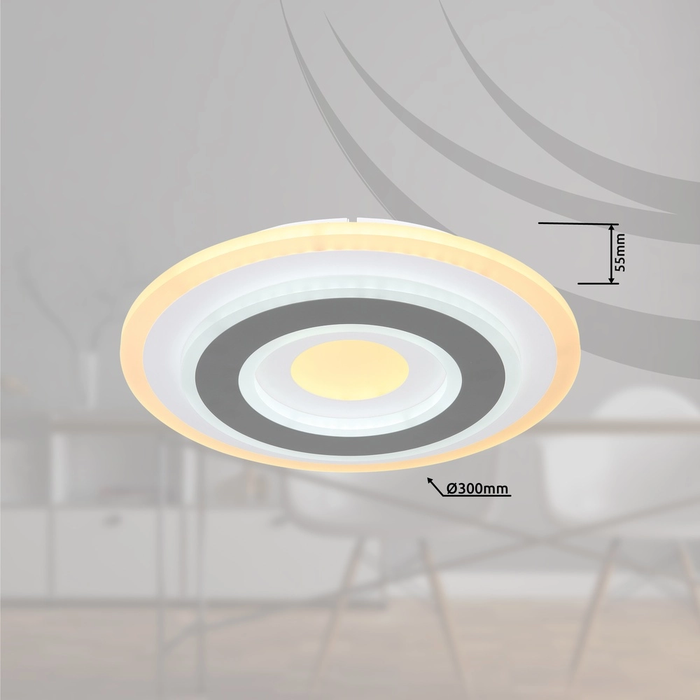 Design-Deckenlicht Sabatino Weiß Globo 9007371407866