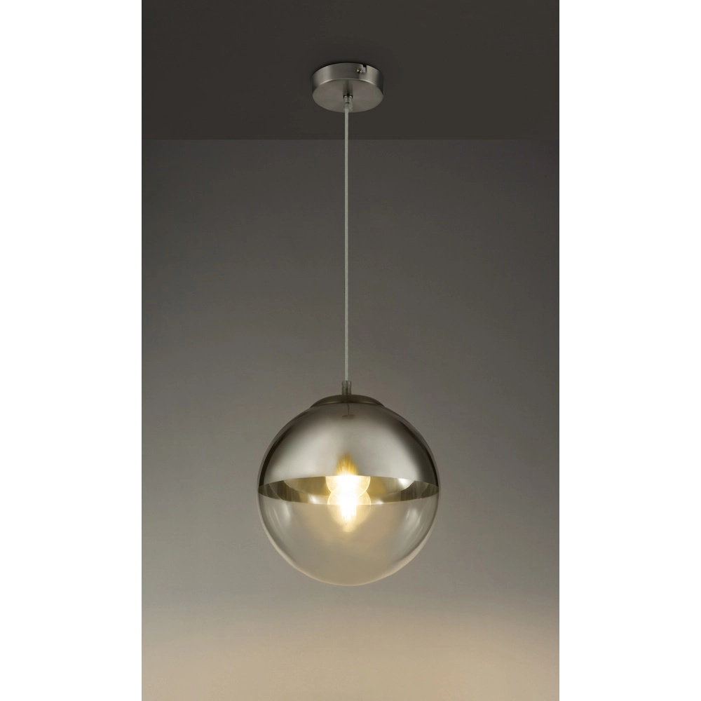 Pendellampe Varus Nickel Ø 30 cm Globo 9007371377442