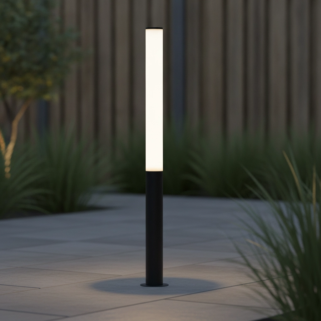 Design-Gartenleuchte Tube ca. 120cm