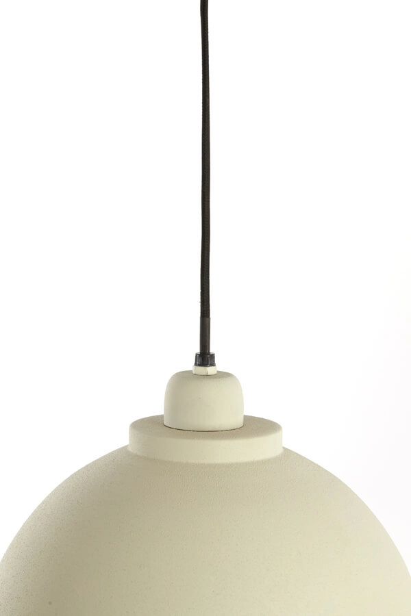 Japandi Pendelleuchte Kylie creme Ø 30cm Light & Living 8717807711832
