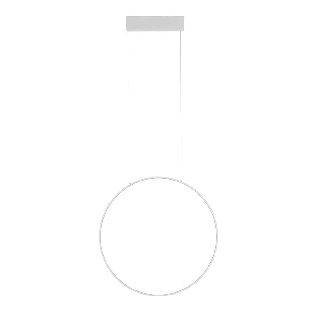 Design-Pendellampe Circolo Led weiße Ø 60 cm vertikal Lyora 5903139116053