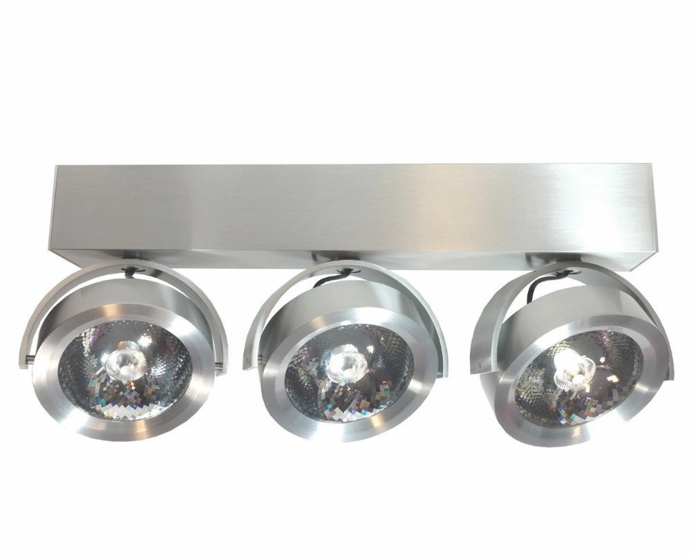 LED Spot Dutchess 3x13W - 2700K - 40cm Metallgrau