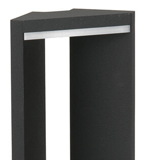 LED-Wegbeleuchtung Tiron 90 cm schwarz Albert 4007235622799
