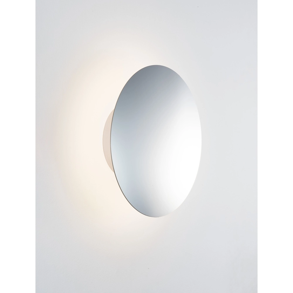 Design-Wandleuchte Alida chrom Ø 40cm Lyora 5212017470959