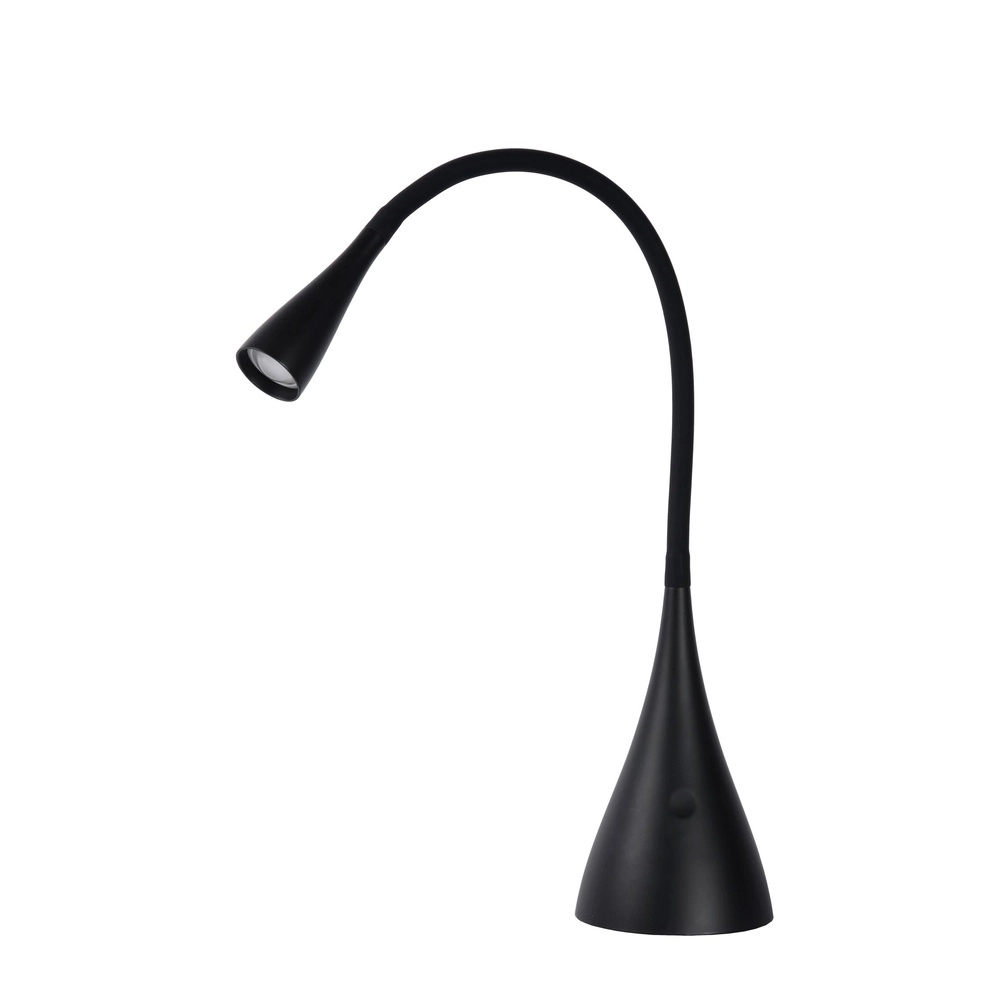 Schreibtischlampe Zozy 3-stufiges dimmbares Schwarz