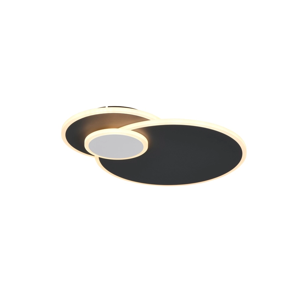Runde Deckenlampe Serea Schwarz