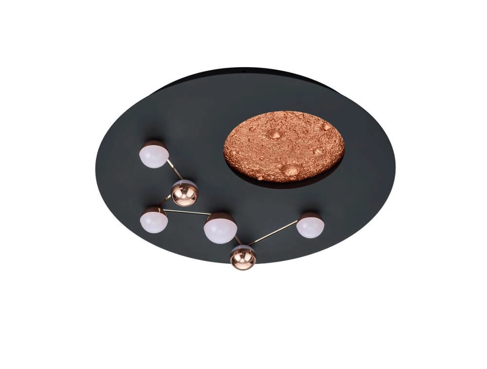 Design-Deckenleuchte Zodiac schwarz