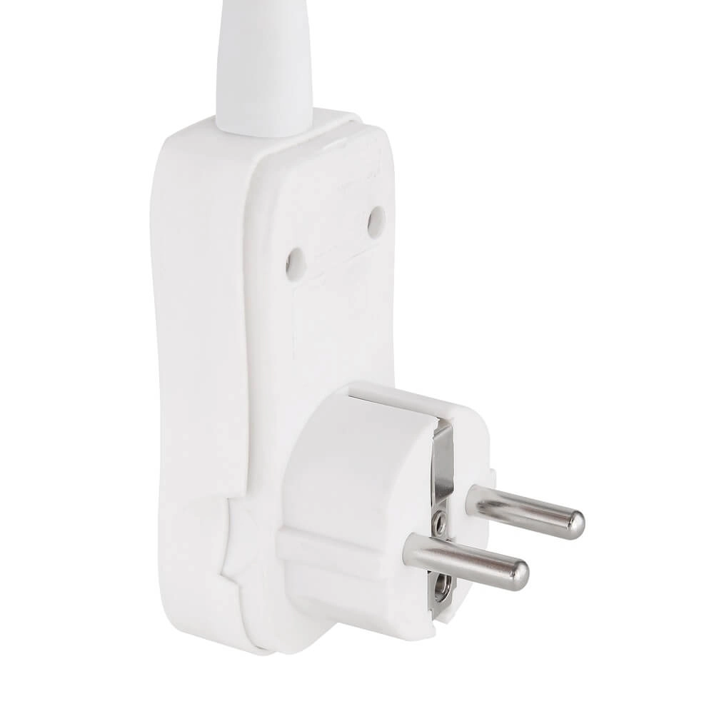Weiße Lampe Robby Steckdose Globo 9007371433933