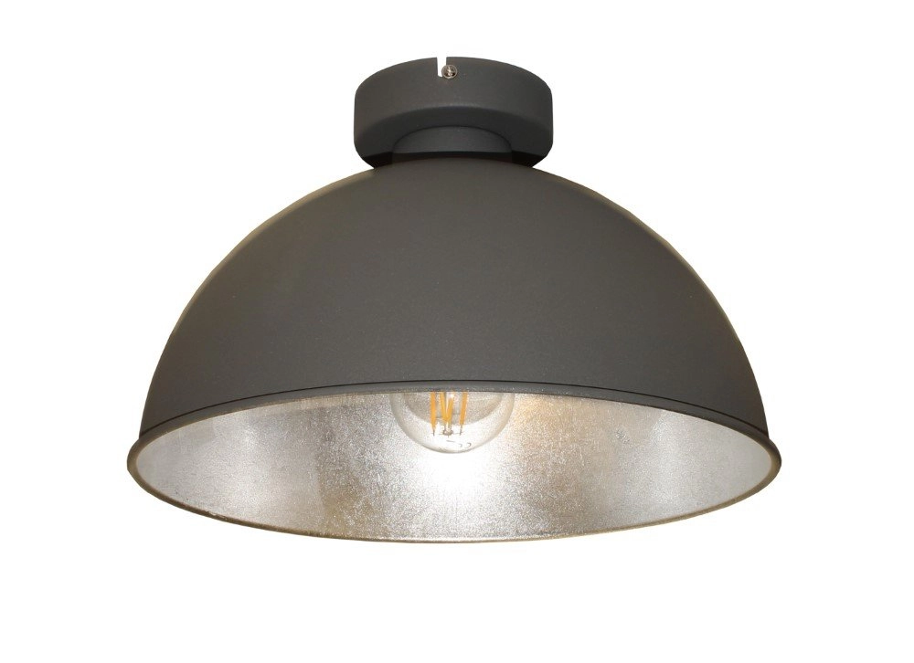 Land Deckenleuchte Curve Ø 31 cm grau mit silber Artdelight 8719831735150