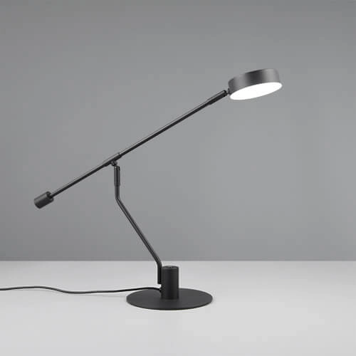 LED-Schreibtischlampe Manduro Schwarz Trio 4017807615999