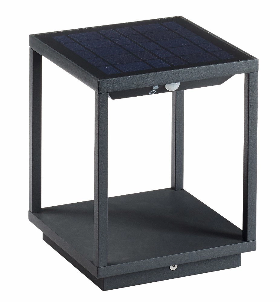 LED Gartenlampe Finmotion Vitrine 25 cm Anthrazit Franssen 8435258618752