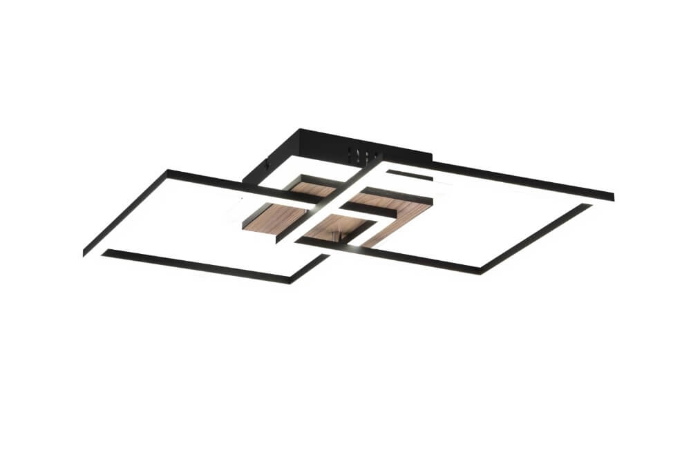 Deckenleuchte Giro Quadrat Trio 4017807562019