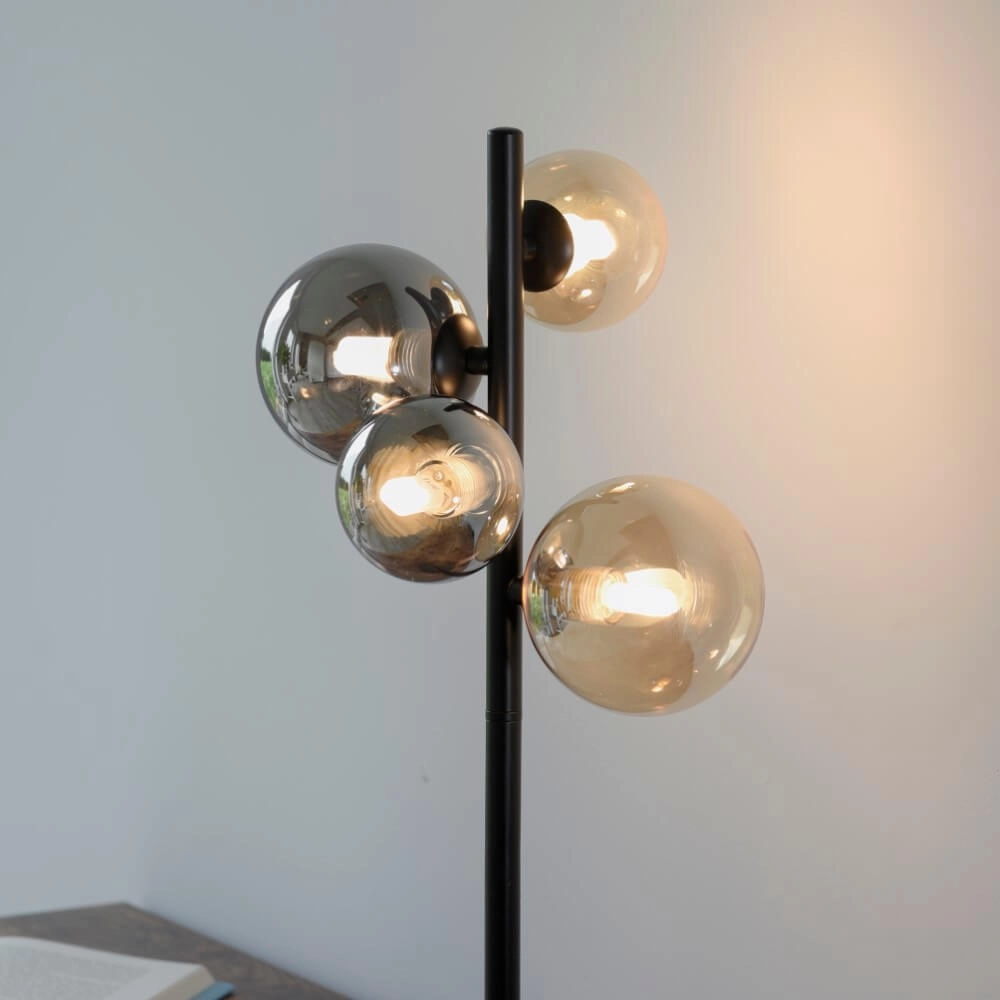 Schwarze Tischlampe Popsicle Design Paul Neuhaus 4012248375525