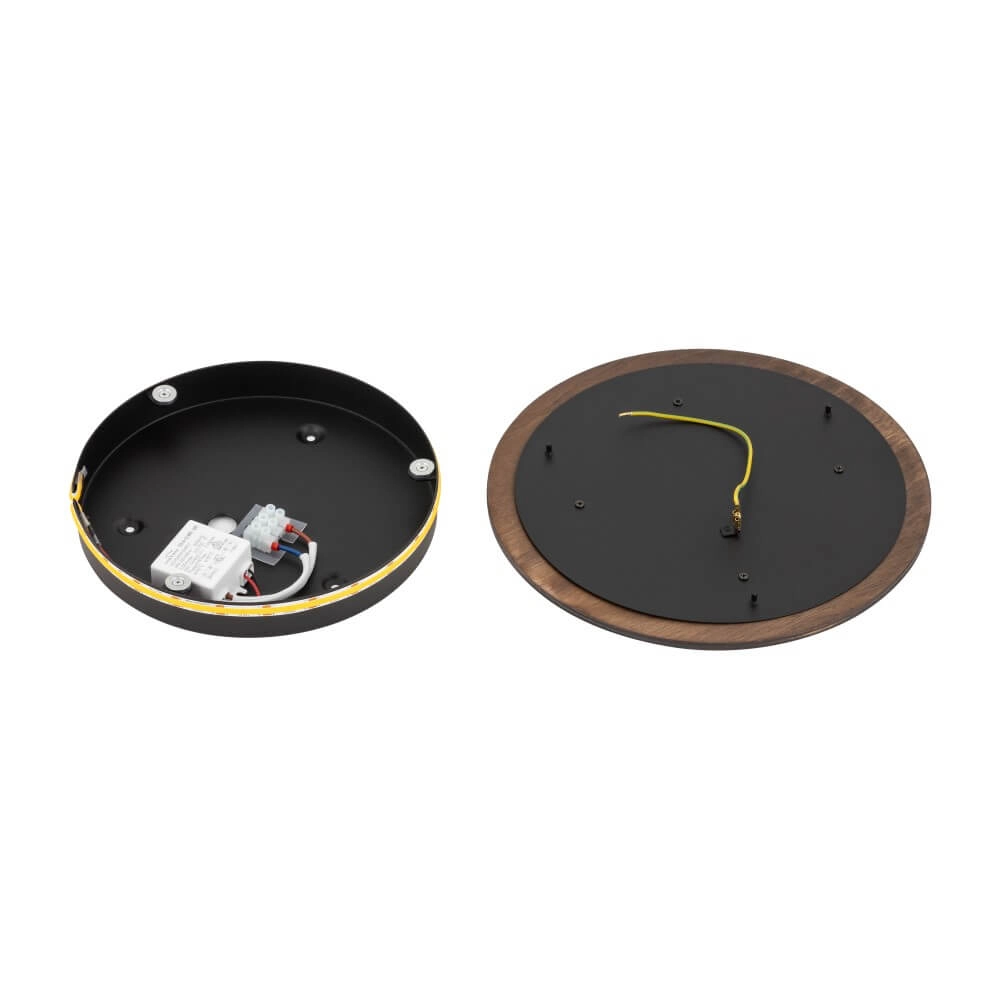 Wandleuchte Ring Timber M LED-Holz Lyora 5903139112901