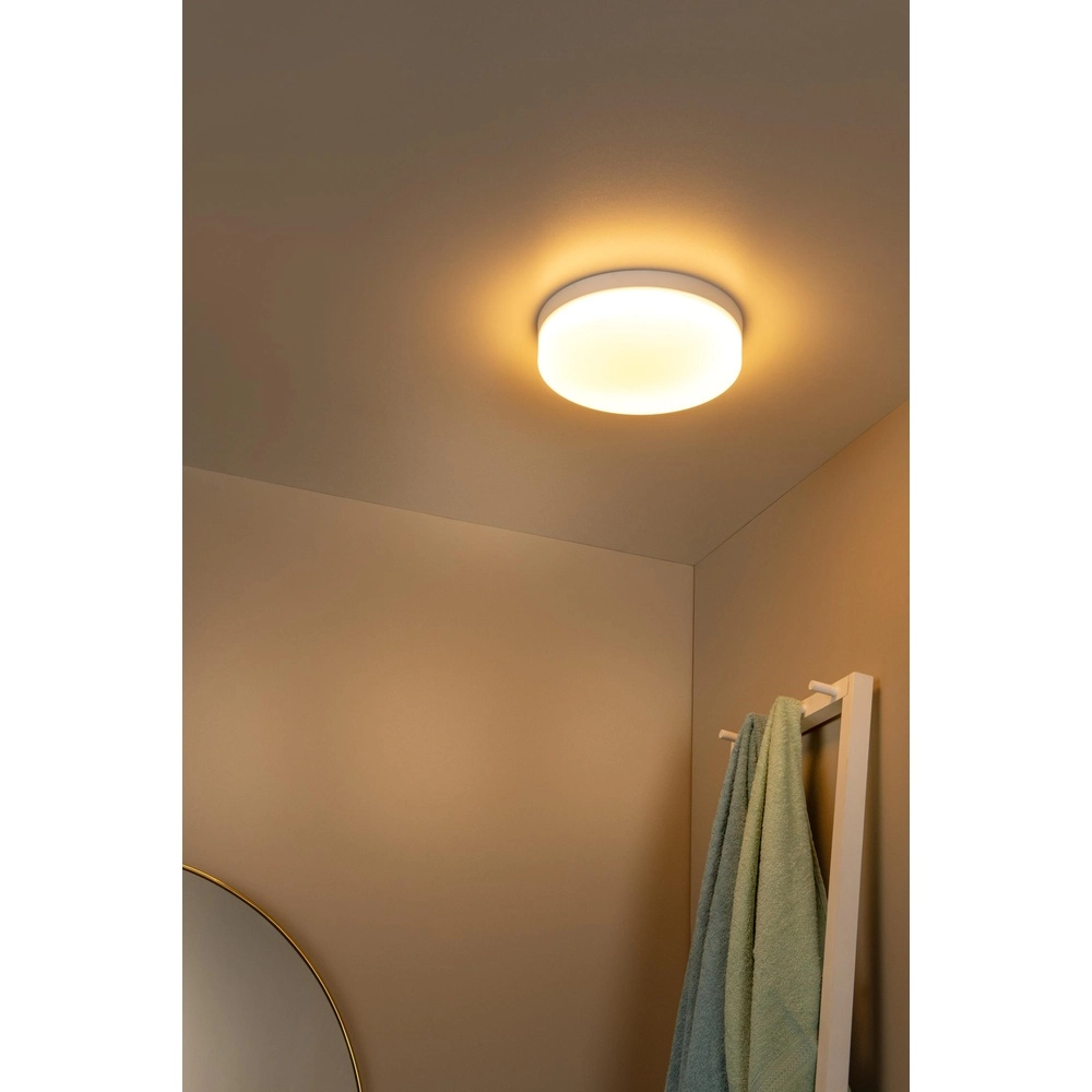 Deckenlicht Biskit Ø 28cm - IP44 weiß Lucide 5411212792167