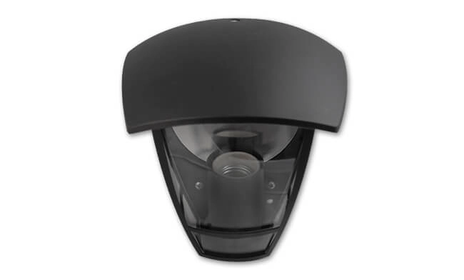 Flache Außenleuchte Niko Schwarz Lyora 5908263380660