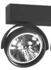 12 Volt Scheinwerfer Dutchess 4-leichter, schwarz Artdelight 8719831732500
