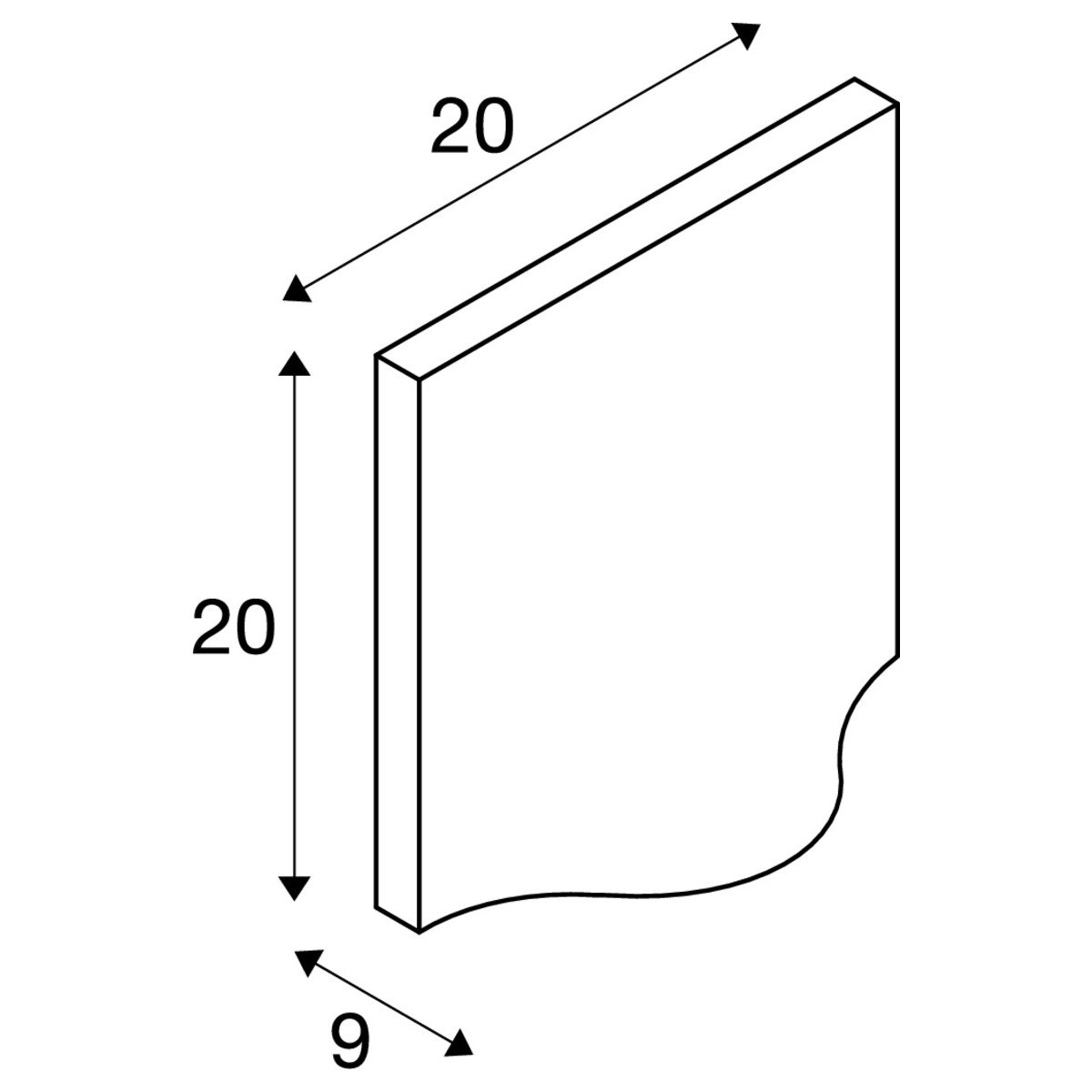 Wandstrahler Vilua SLV 4024163227506