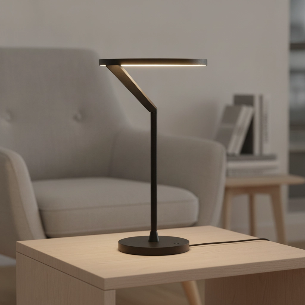 Design-Tischleuchte Tilia schwarz