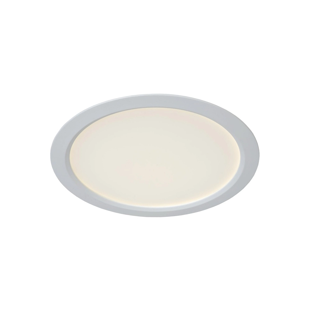 Weißes Deckenlicht Tendo-Led Ø 22cm Lucide 5411212071767