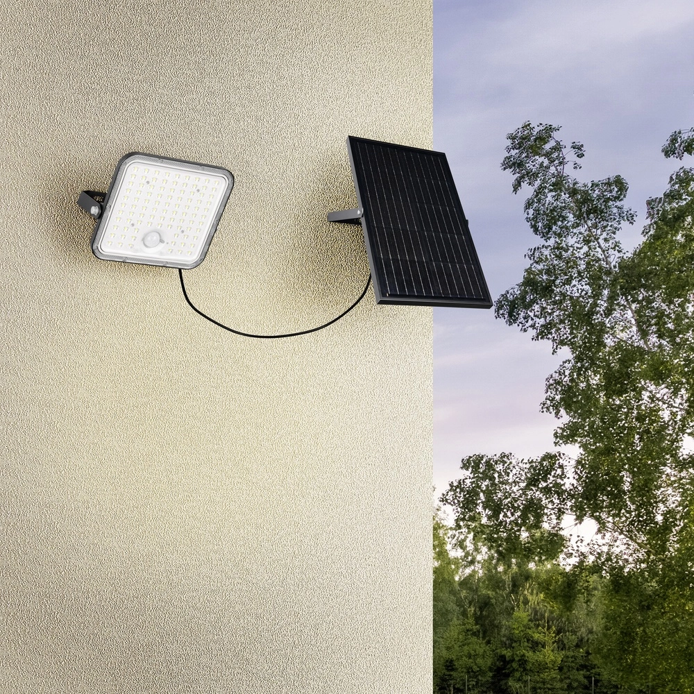 Wandleuchte Acora mit separatem Solarpanel Trio 4017807650563