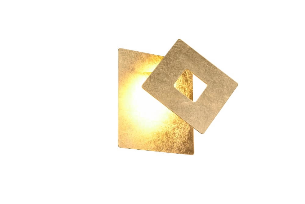 Verstellbare Wandleuchte Leano quadratisch 18 x 18 cm Trio 4017807581058