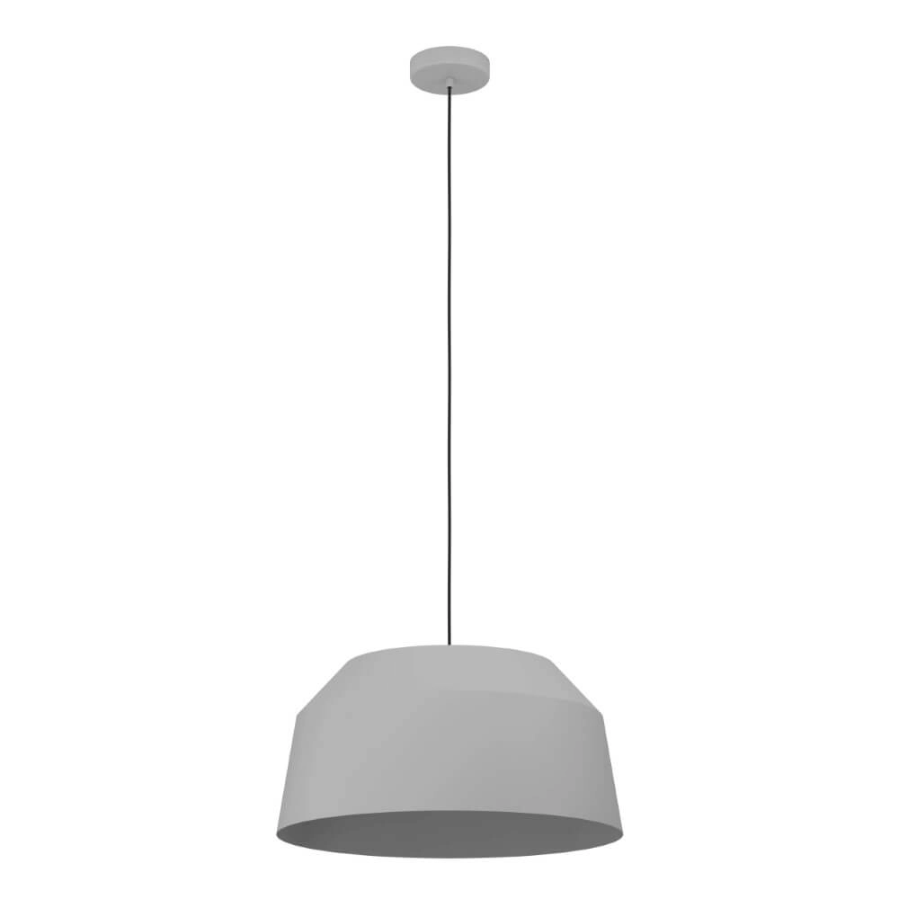 Graue Hängelampe Contrisa Ø 52cm
