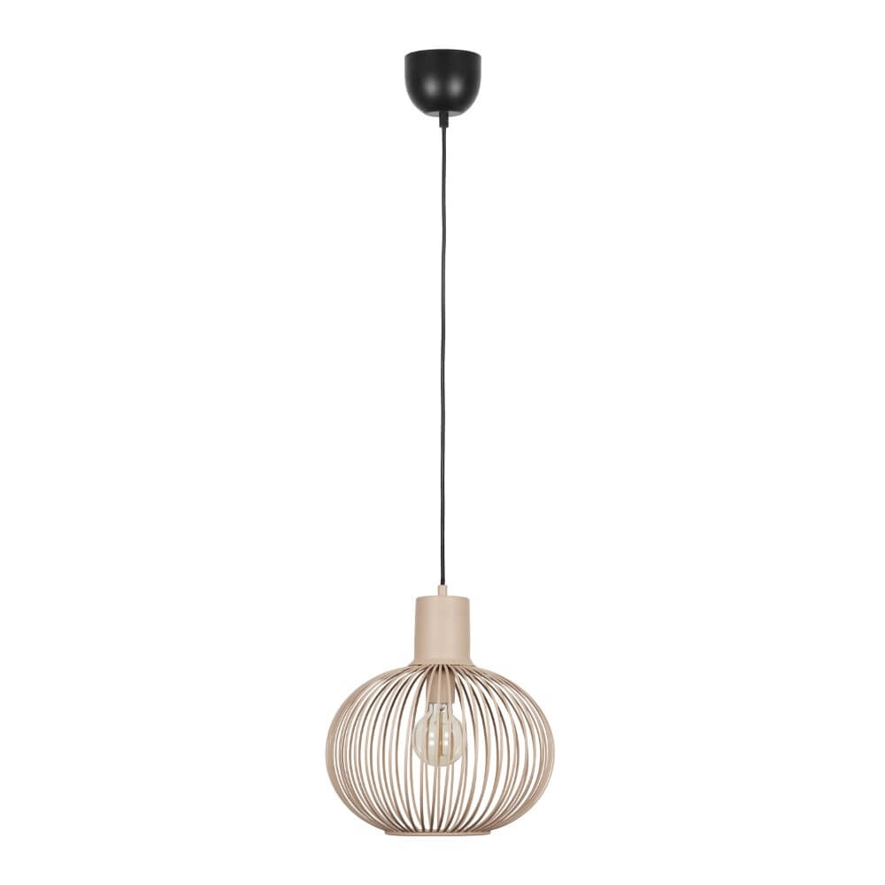 Hängelampe aus Draht Gila Ø 33cm - Sand Trio 4017807617542