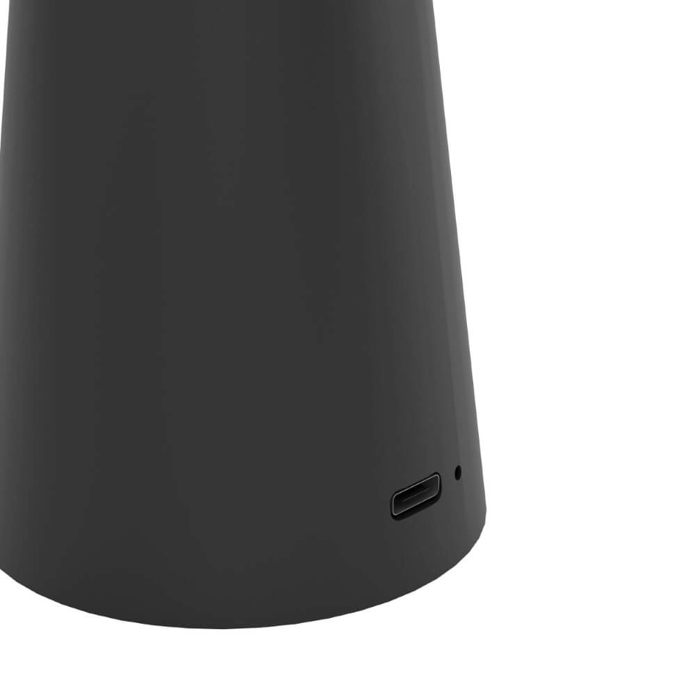 Schwarze Tischlampe Piccola Ø 13cm Eglo 9008606277803