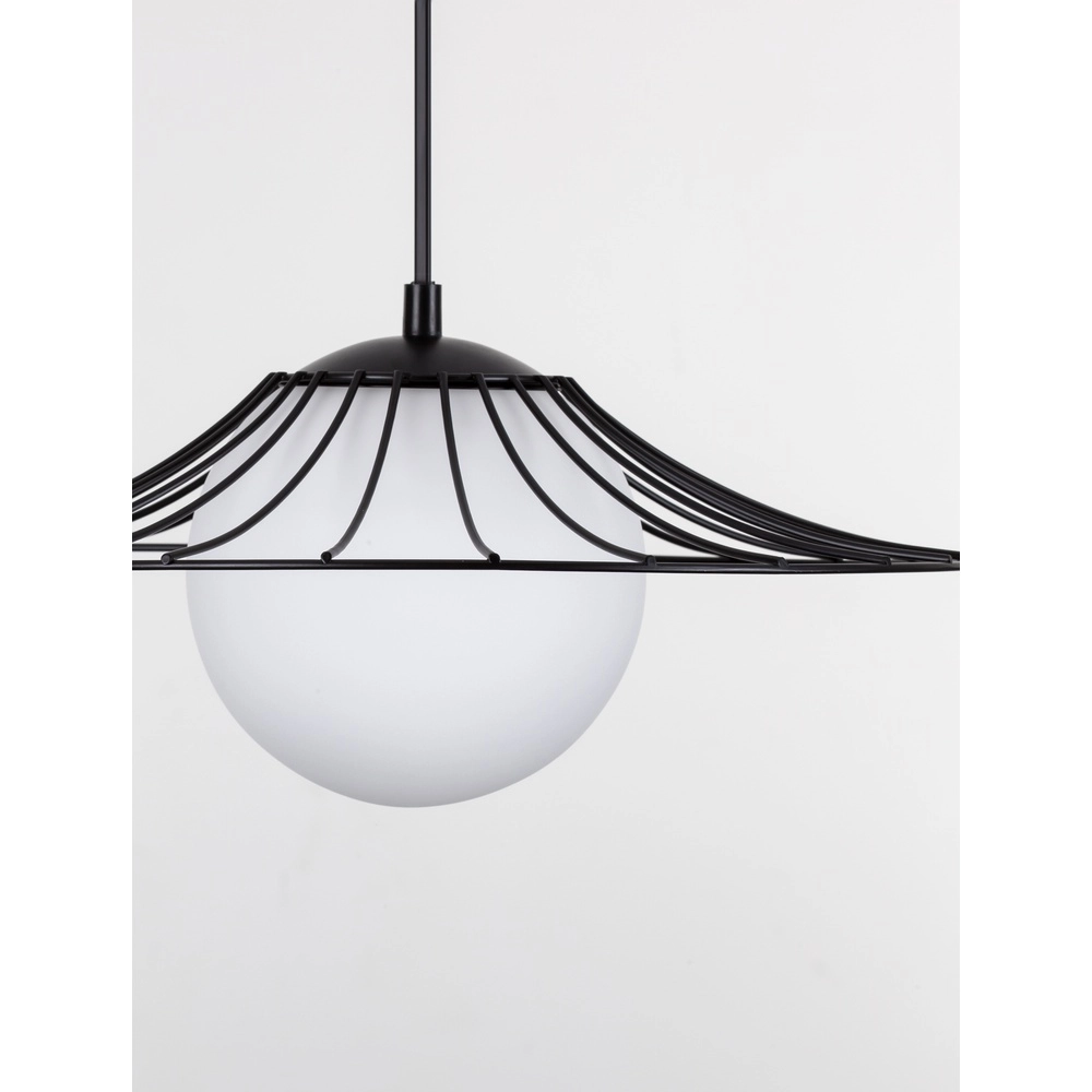 Schwarze Pendelleuchte Fly Ø 36cm Lyora 5212017436221