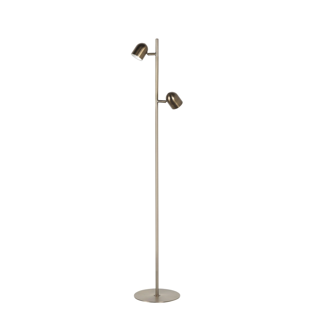 Stehlampe Ovale Kupferbronze 2-flammig