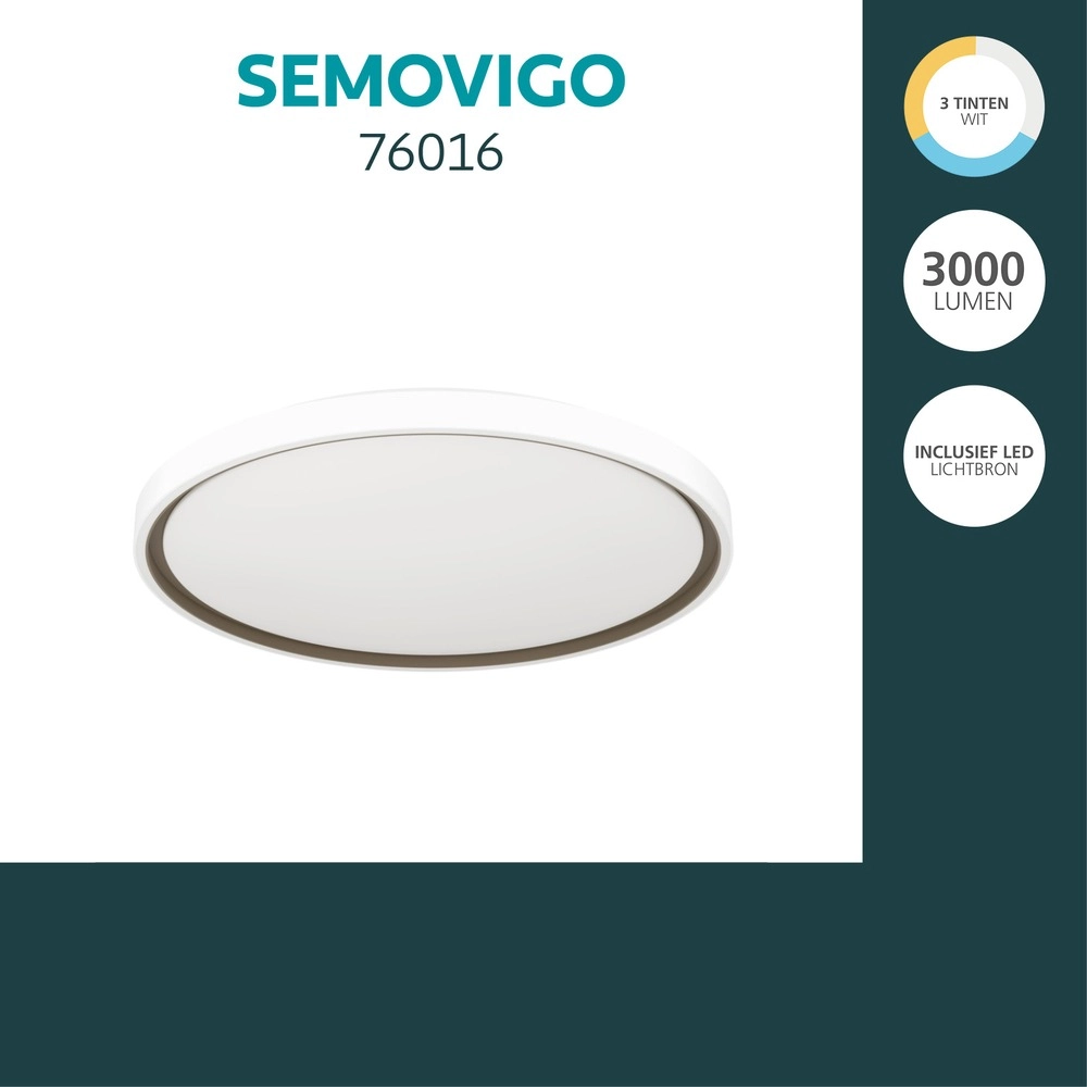 Design der Deckenbeleuchtung Semovigo Ø 50cm Eglo 9008606391882