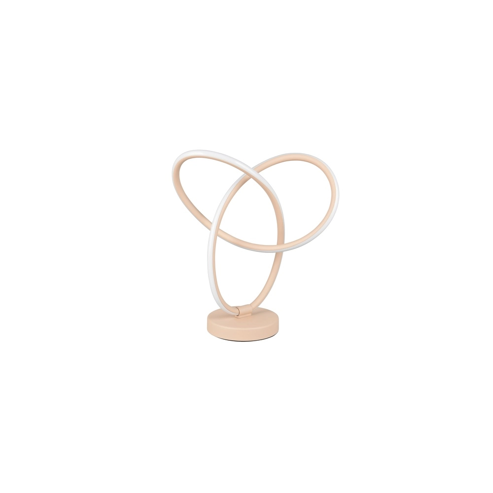 Tischlampe Lando Design sandbraun Trio 4017807656534