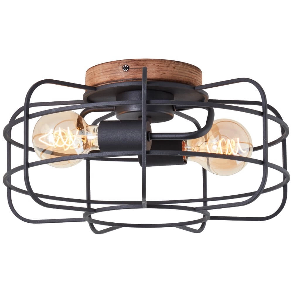Ländliche Deckenleuchte Gwen Ø 40cm Brilliant 4004353408410