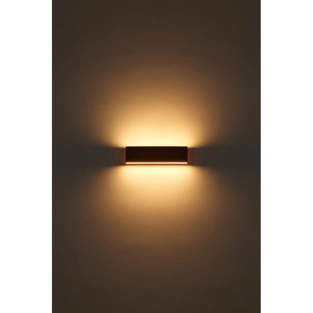 Design-Wandleuchte Siegfried M Holz mit Schalter Globo 9007371418145