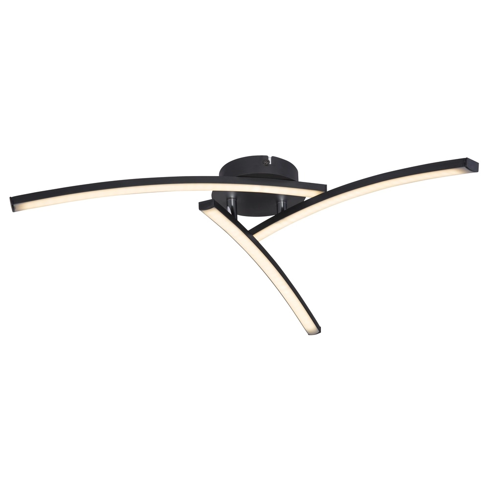 Design-Deckenlampe Tansy I Schwarz Globo 9007371401604