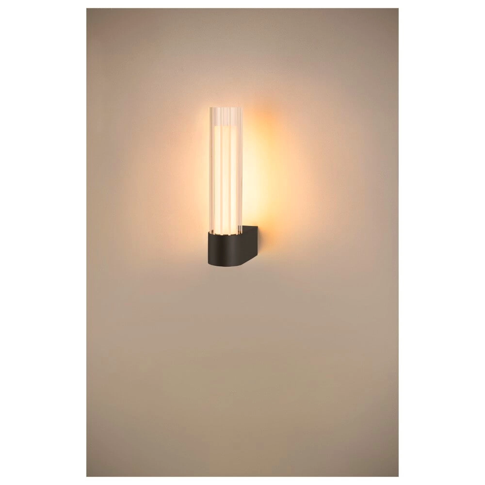 Badezimmer-Wandleuchte Lygant Single Schwarz SLV 4024163280679