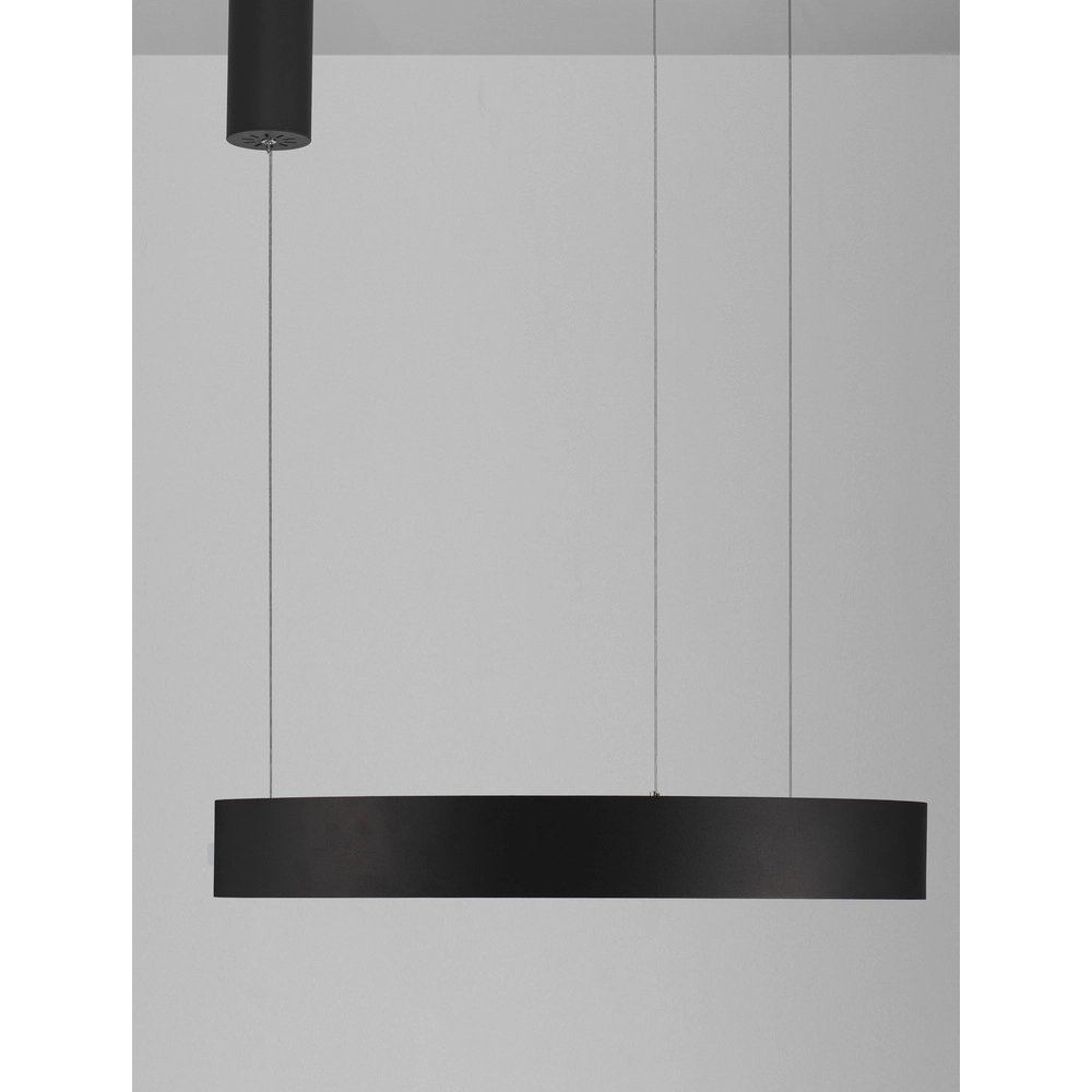 Pendelleuchte Morbido schwarz Ø 60cm Lyora 5212017438645