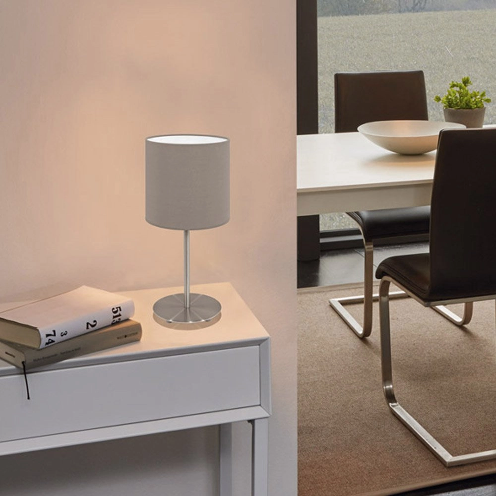 Tischlampe Pasteri Taupe Eglo 9002759957261