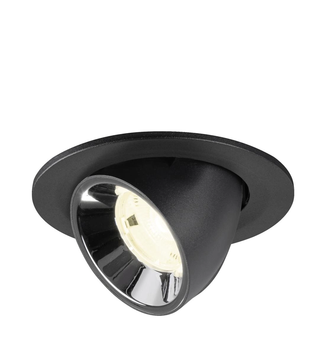 Einbau-Strahler Numinos Gimble S schwarz/chrom 4000K - 20gr