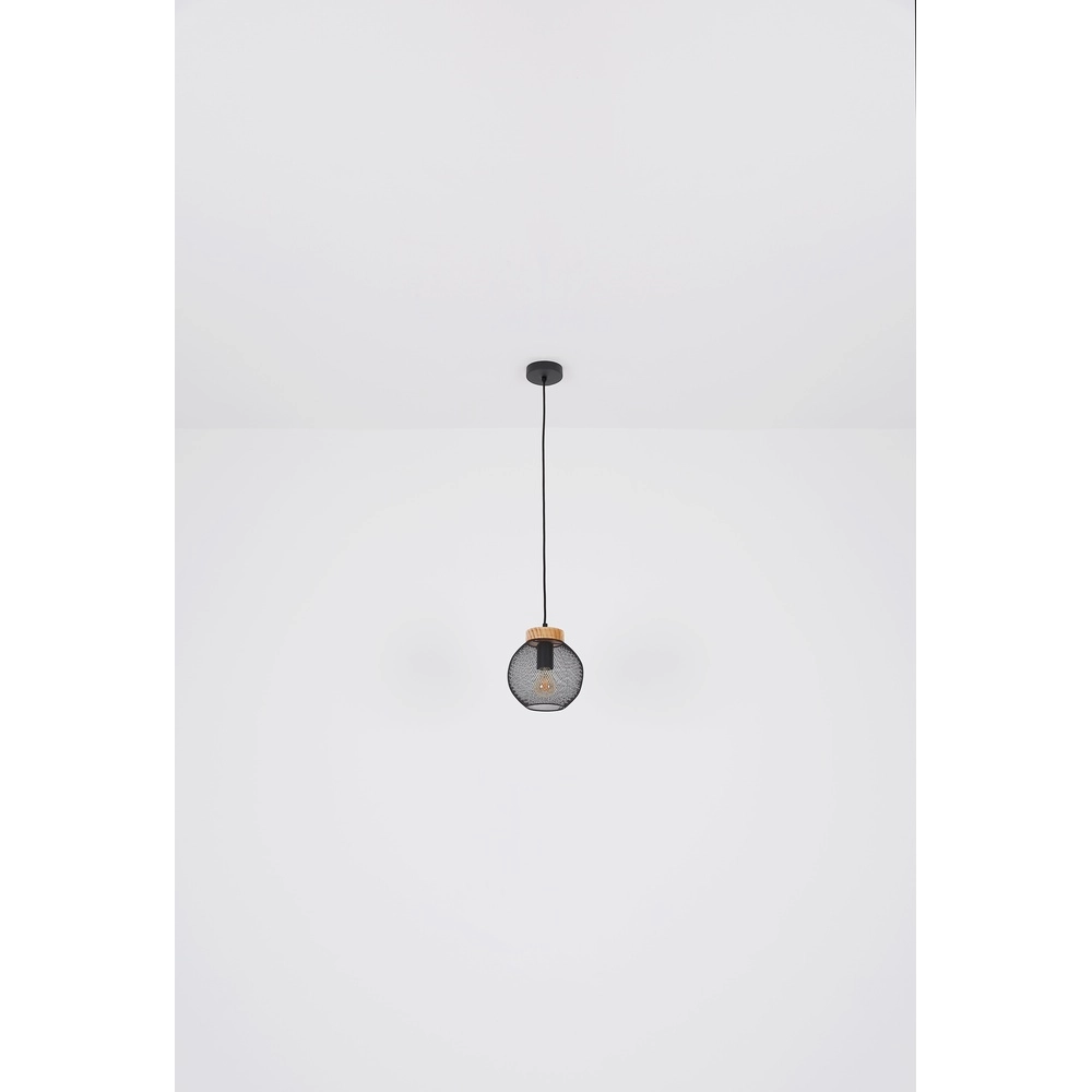 Pendellampe Pablo Schwarzes Netz Globo 9007371423552