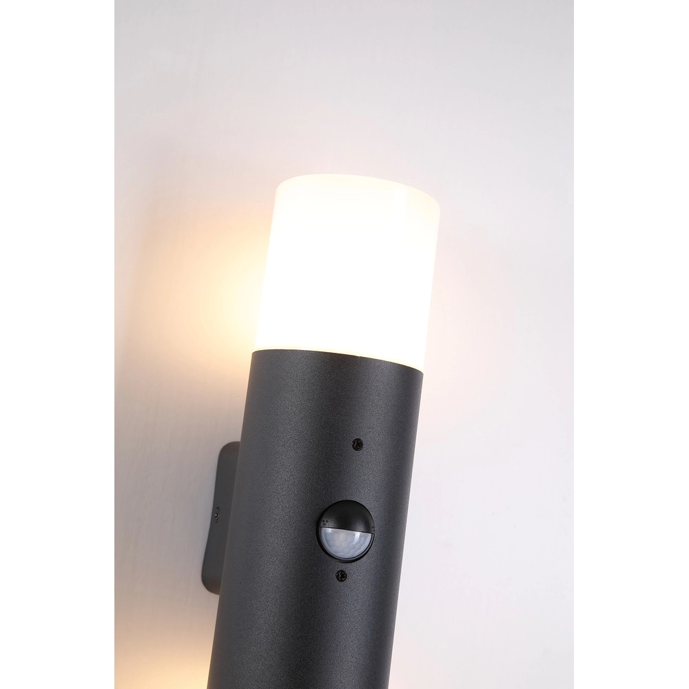 Wandleuchte Colorado Doppelschwarz mit Sensor Searchlight 5053423299105