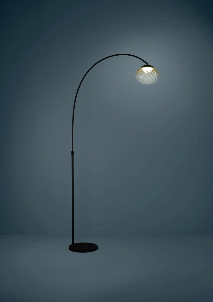 Stehlampe Pantoja schwarz mit CCT Stars of Light 9008606357635
