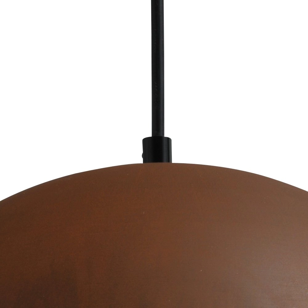 Große, robuste Pendelleuchte Industria Rust Gold 30 Masterlight 8718121120430