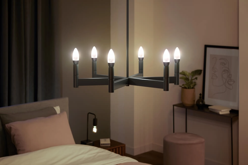 Hue - E14 - 4,6W - White Ambiance 2er-Set Philips 8719514411869