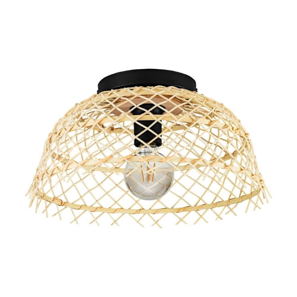 Deckenleuchte aus Rattan Ausnby Ø 37cm Eglo 9002759438319