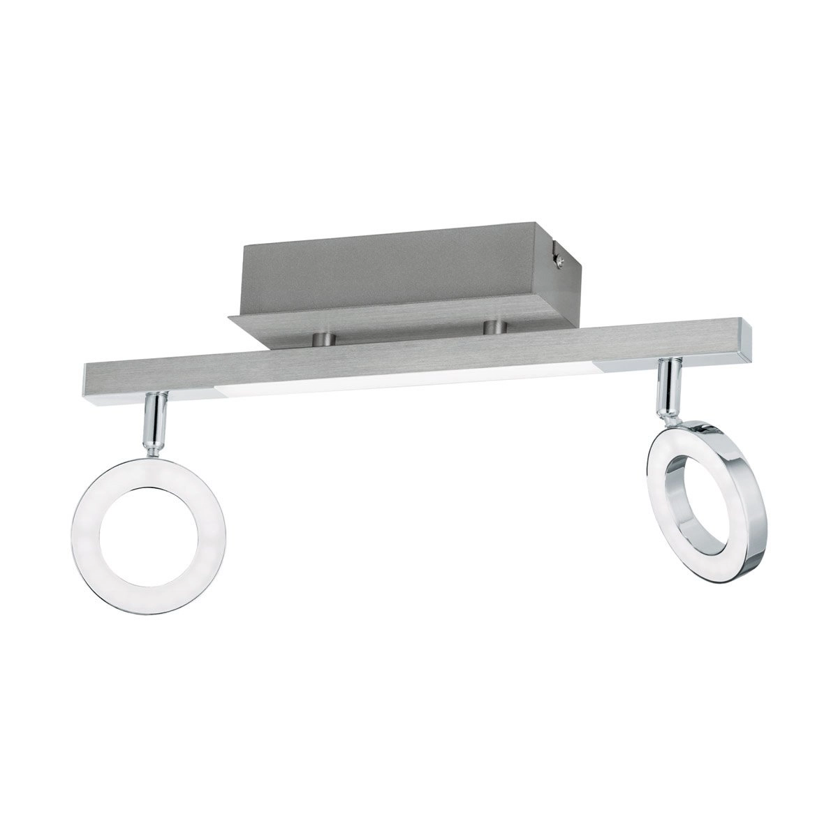 LED-Deckenspot Cardillio 1 2-leichter Metallgrau Eglo 9002759961794