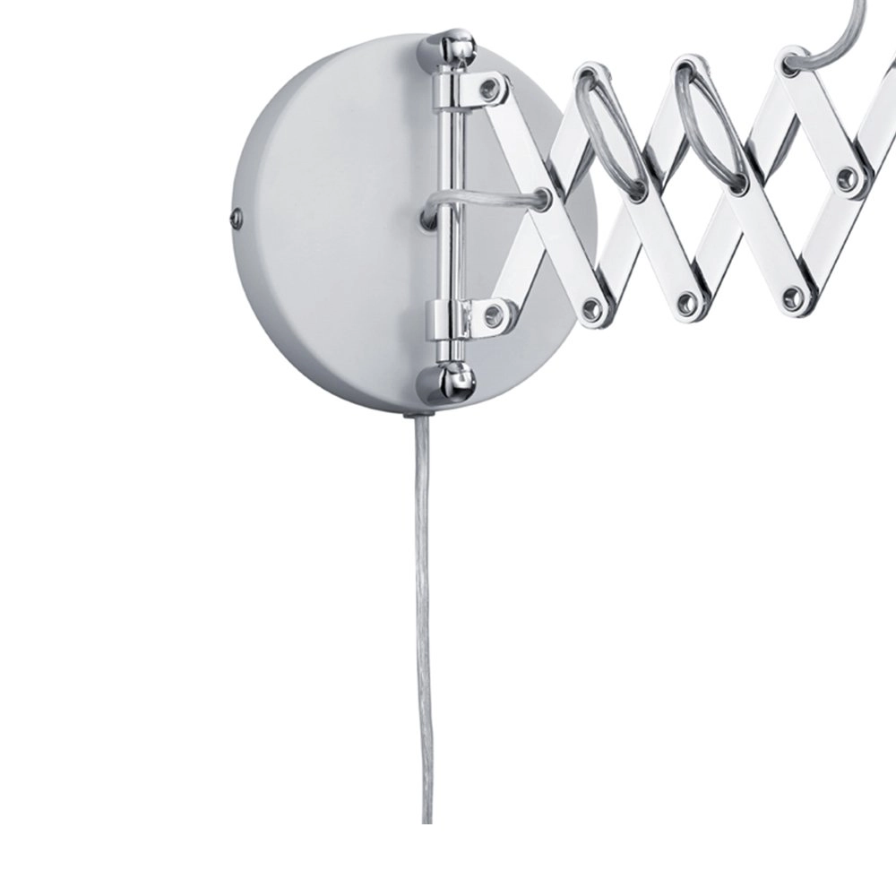 Leuchte Scissor weiß mit chrom Trio 4017807346534