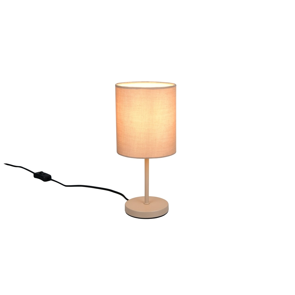 Tischlampe Jerry Sandbraun