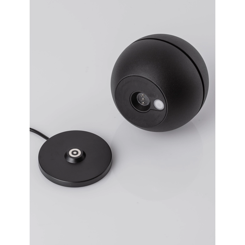 Tischlampe Puk Wiederaufladbar Schwarz Lyora 5212017478528